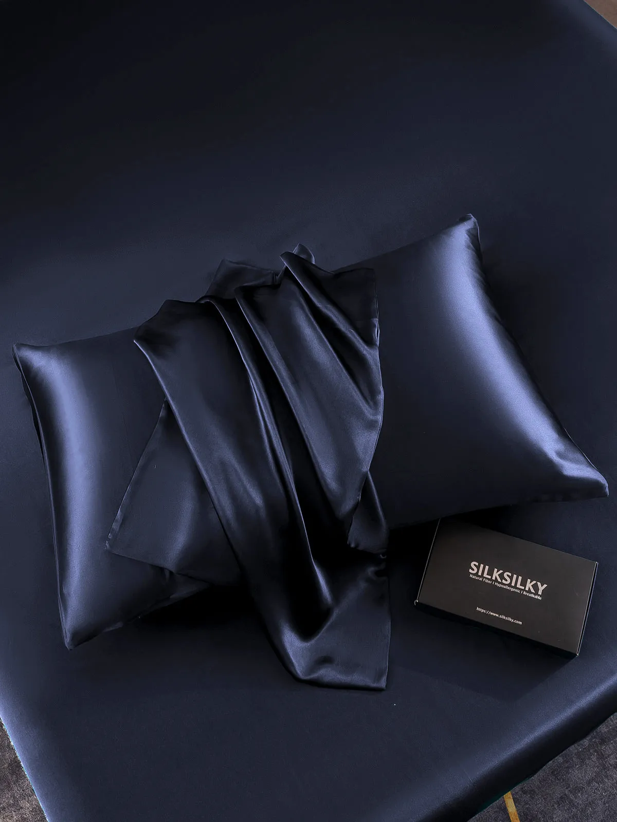 19Momme 100% Mulberry Silk Pillowcase - Hidden Zipper
