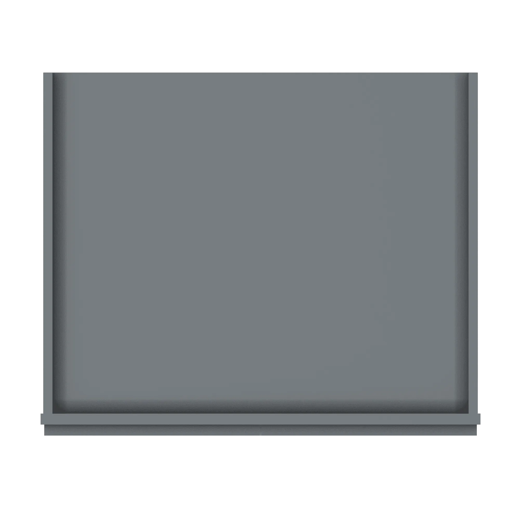 33”W x 90”H x 24”D Oven Kitchen Cabinet - Colonial Gray