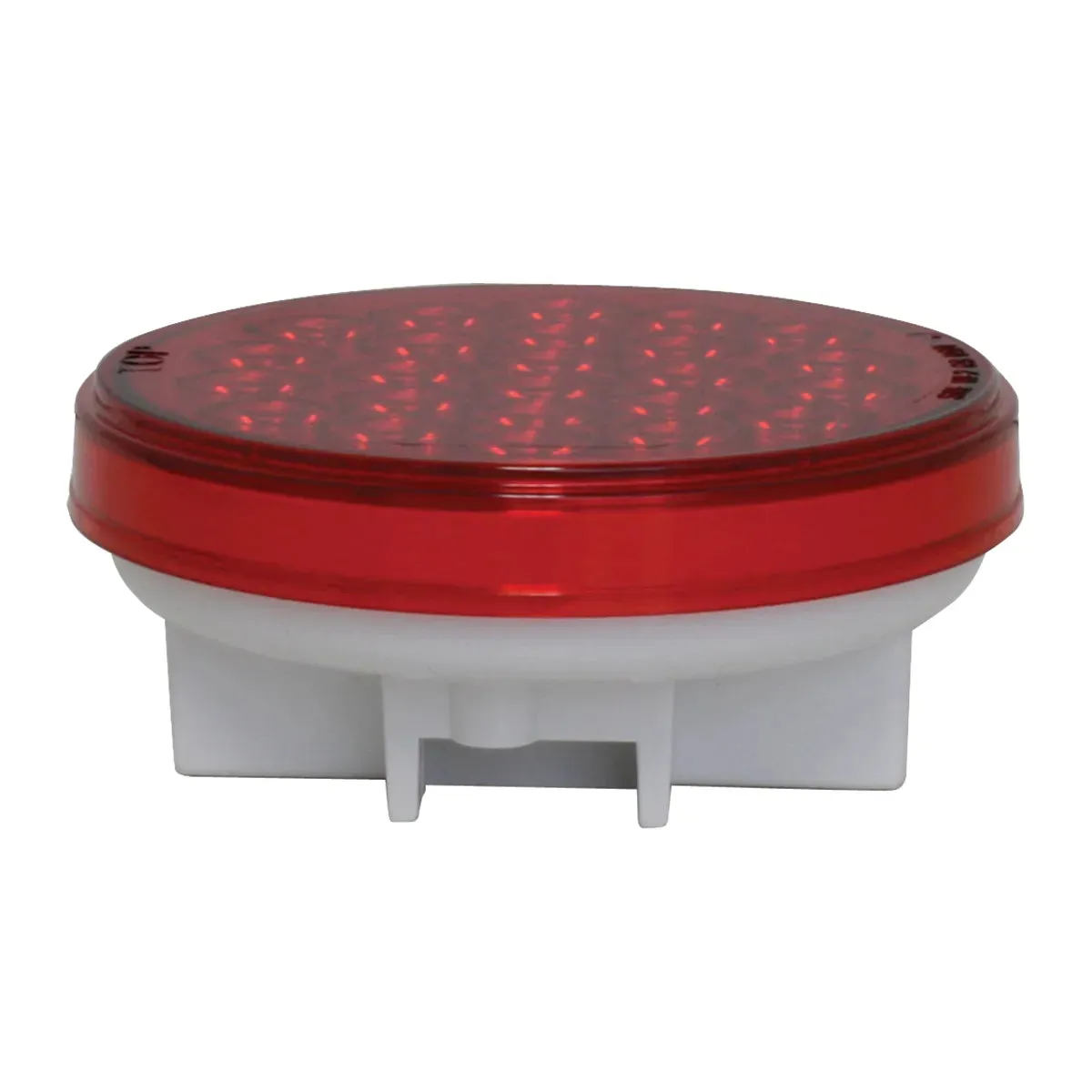 76466 #2 4" PEARL RED/RED 24LED STROBE SEALED LIGHT, 9~36V