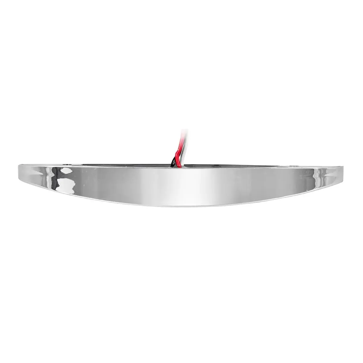77837 ULTRA THIN SPYDER Y2K RED/RED 7 LED LIGHT W/VISOR, HIGH/LOW