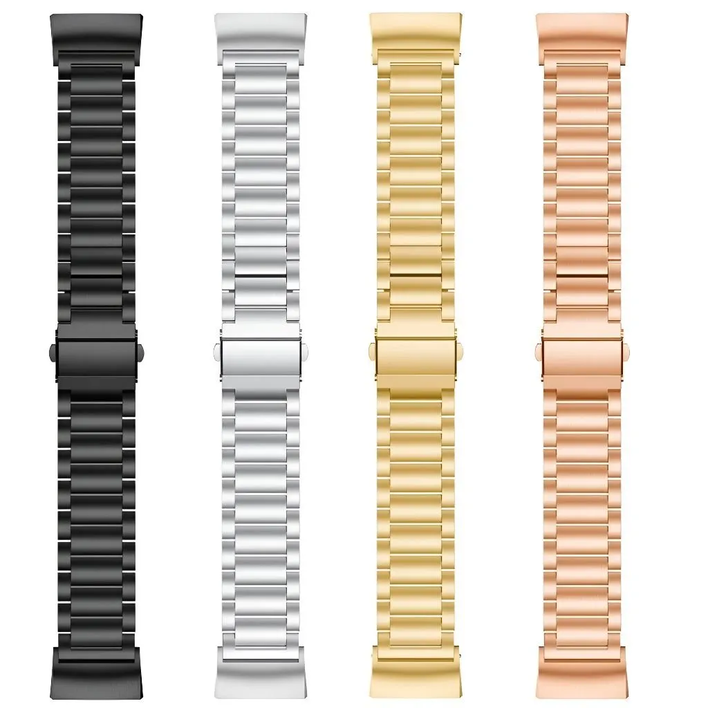 Alke Stainless Steel Fitbit Charge 3 & 4 Band