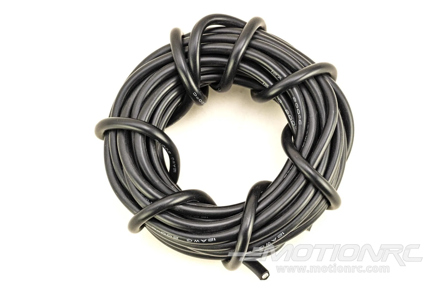 BenchCraft 12 Gauge Silicone Wire - Black (5 Meters)