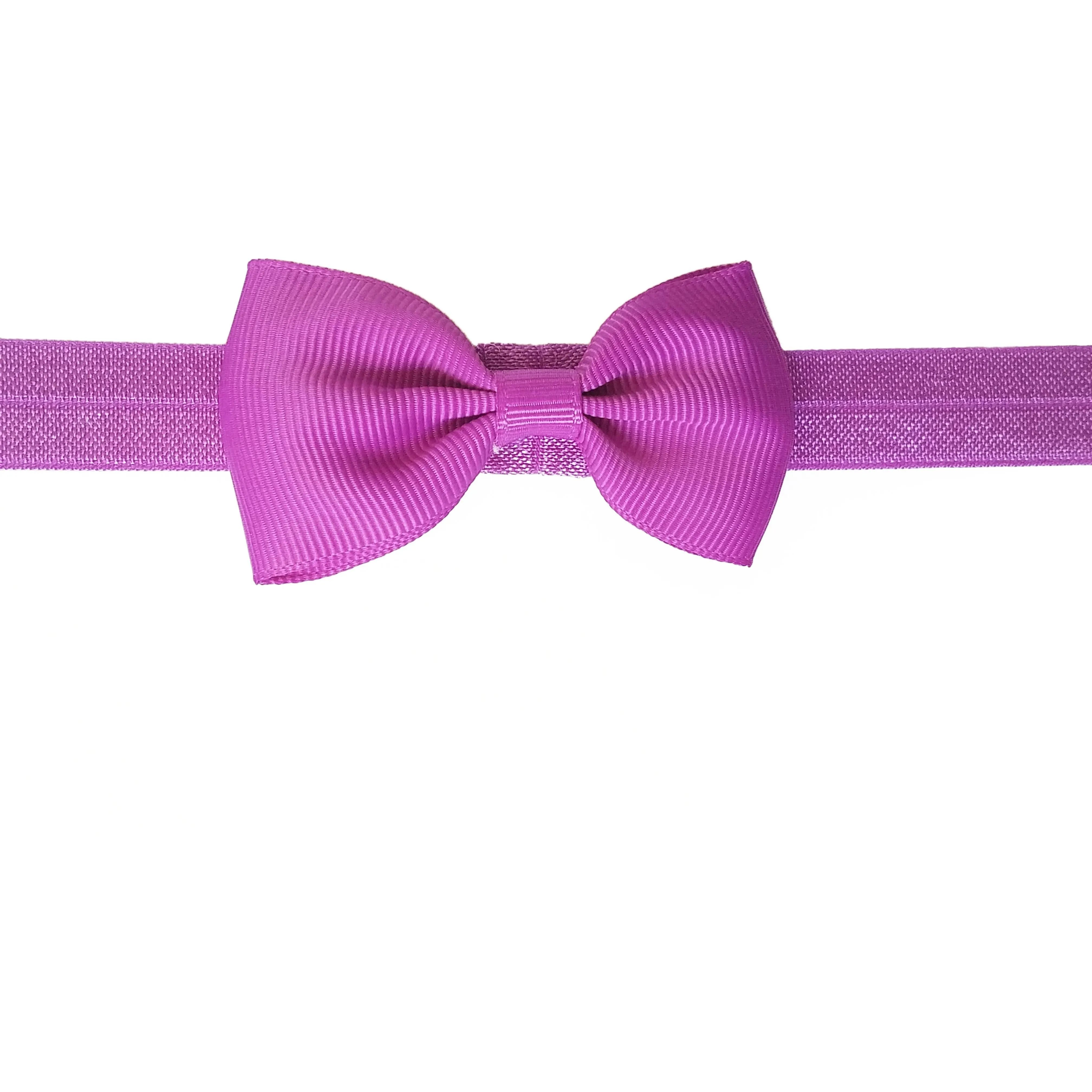 Black  2.5" Grosgrain Hair bow Headband
