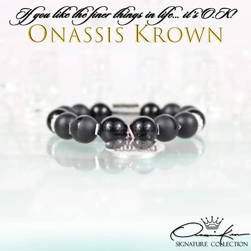 Black Queen Bead Bracelet