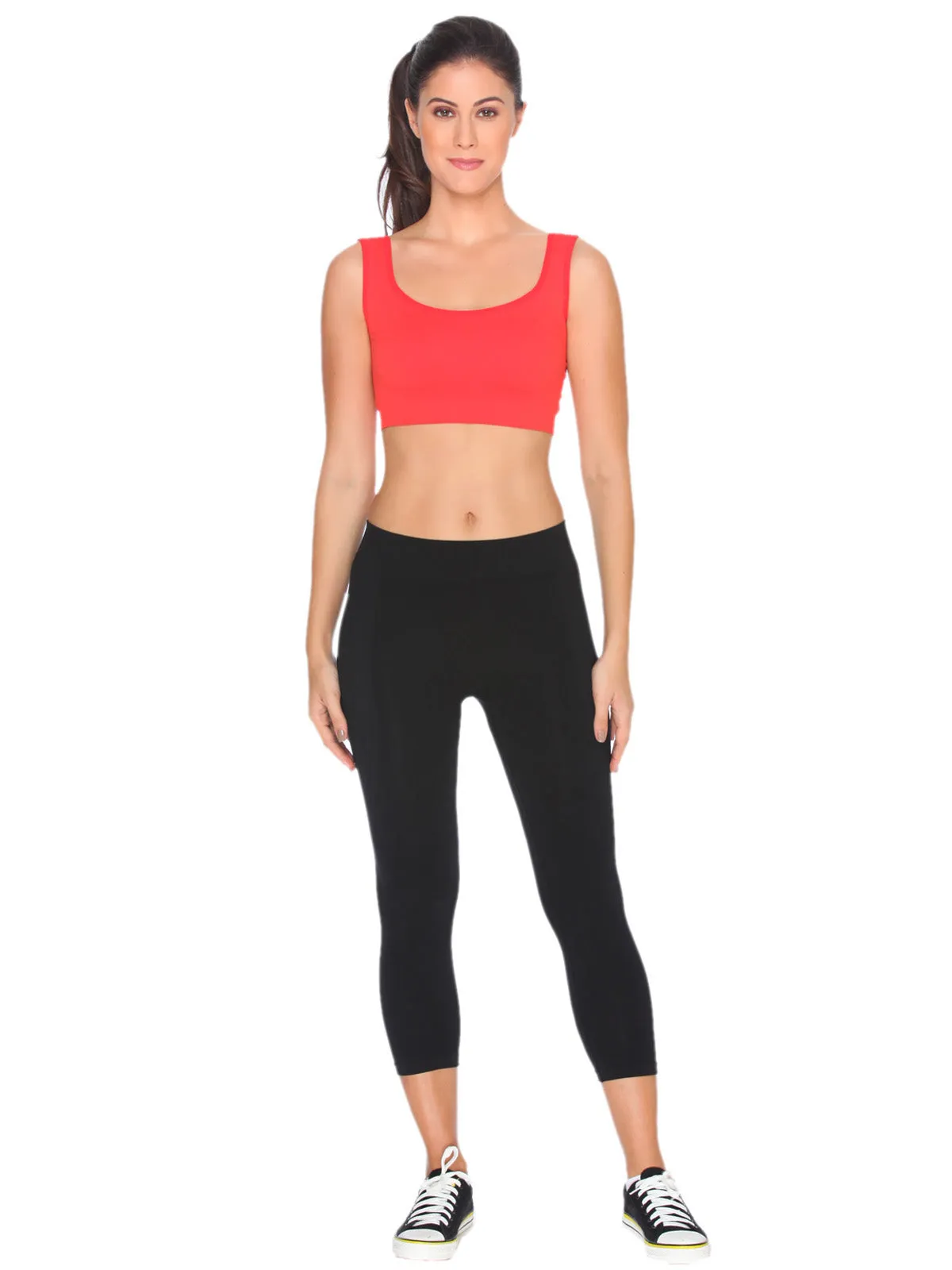 C9 Airwear Seamless Sports Bra For Women - Grey