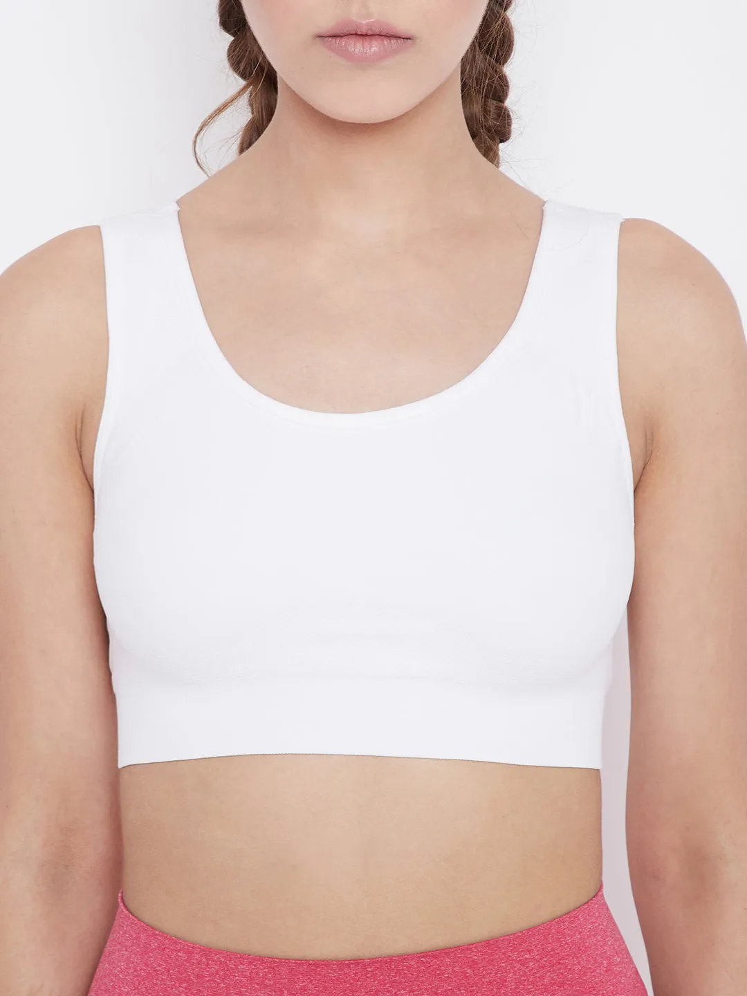 C9 Airwear Seamless Sports Bra For Women - Grey