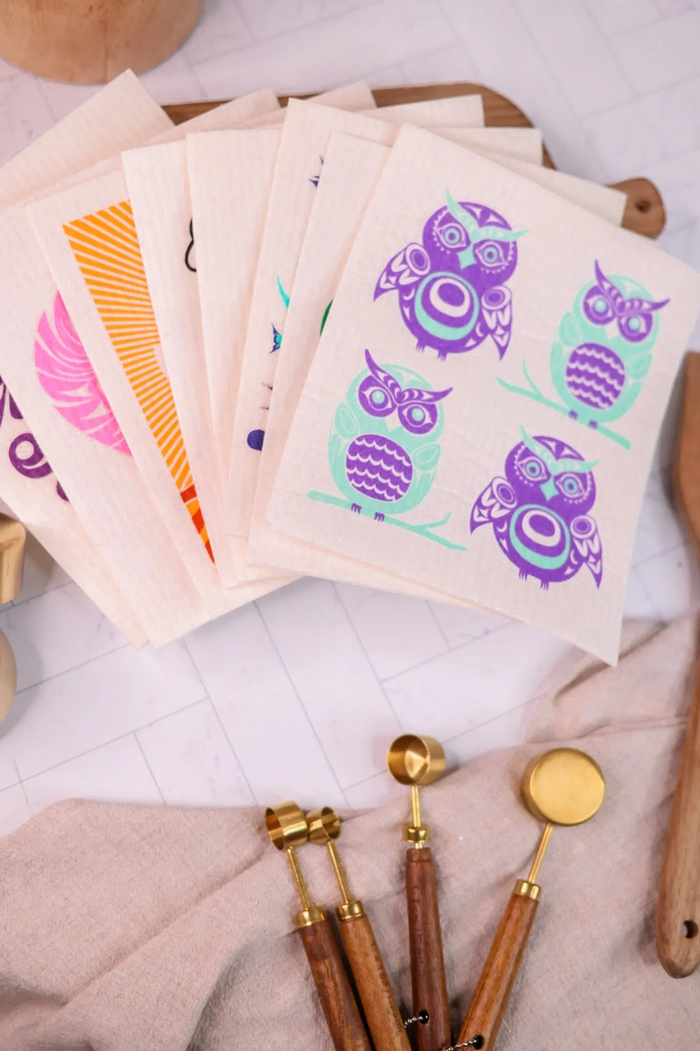 Colorful Eco Cloths (8 Styles) FINAL SALE