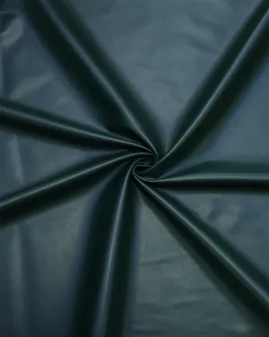 Dark Green Leatherite Fabric