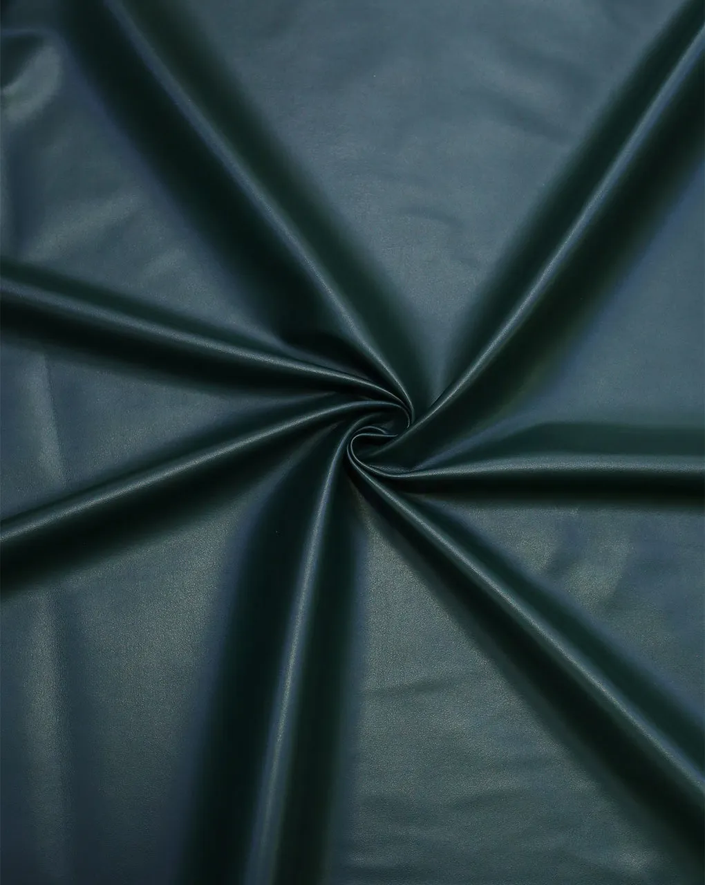 Dark Green Leatherite Fabric