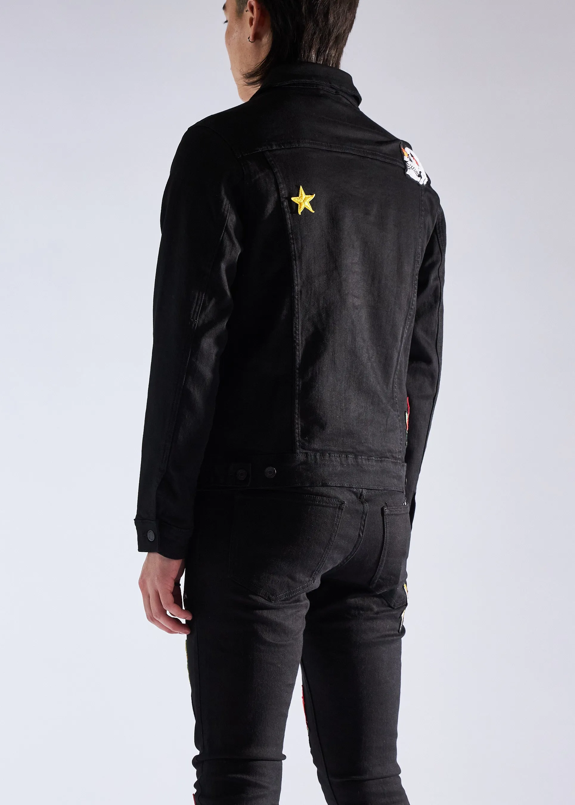 Devin Denim Jacket (Black)