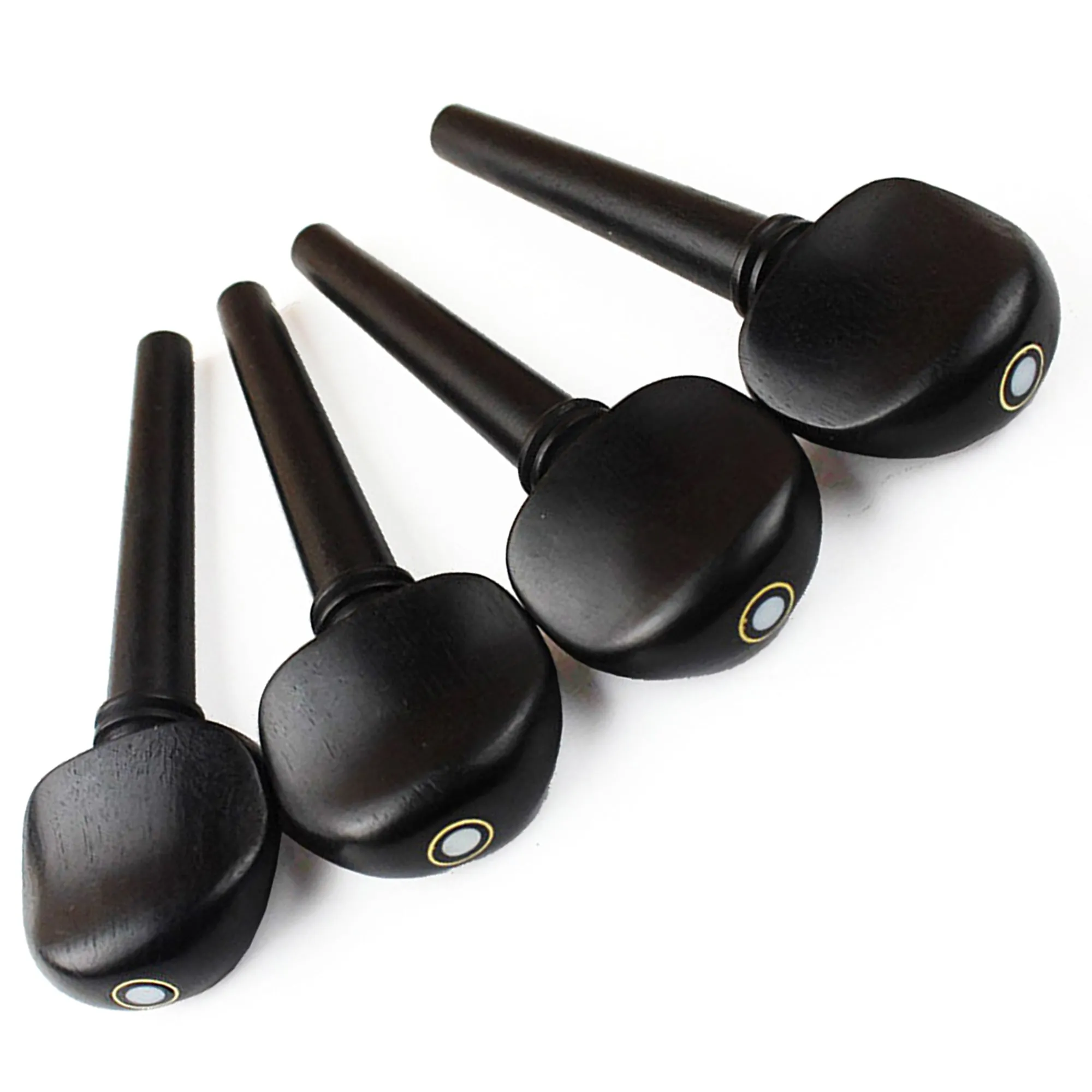 Ebony Violin Peg Sets in Various Styles