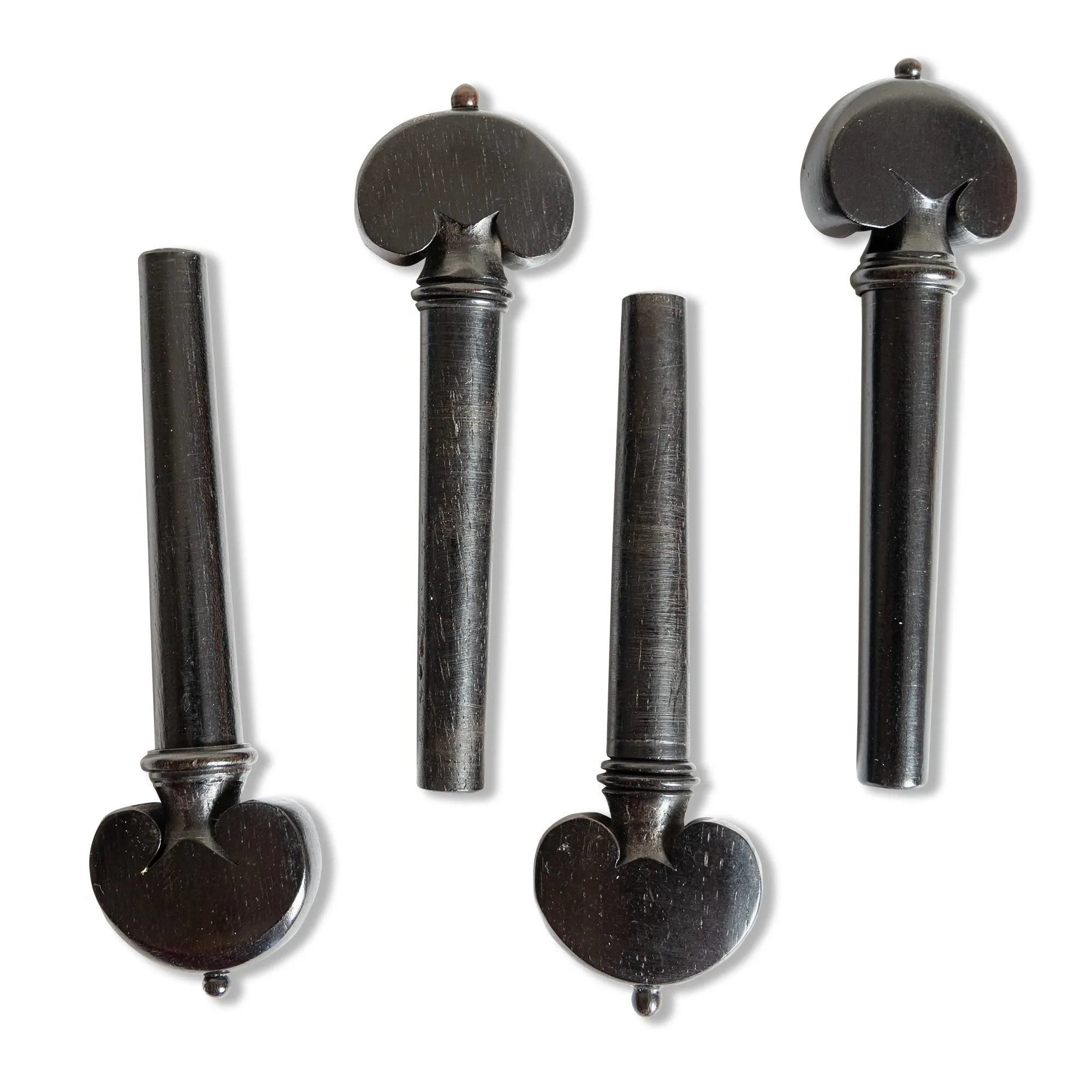 Ebony Violin Peg Sets in Various Styles