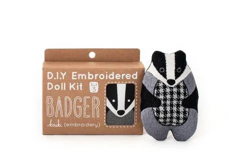 Embroidered Doll Kits by Kiriki Press