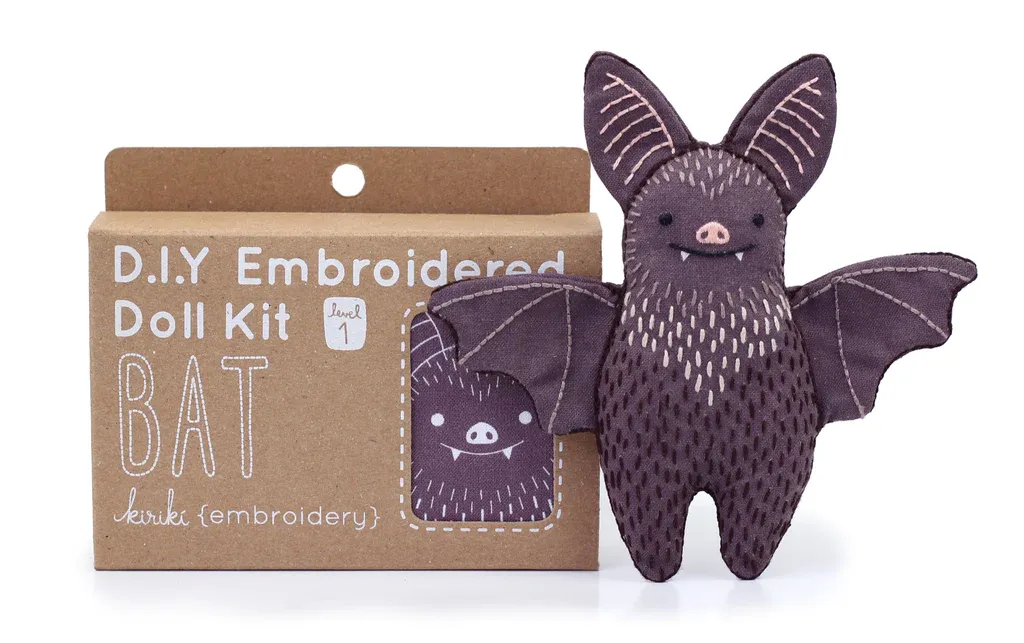 Embroidered Doll Kits by Kiriki Press