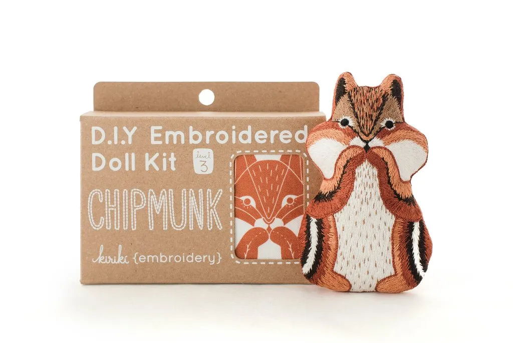 Embroidered Doll Kits by Kiriki Press