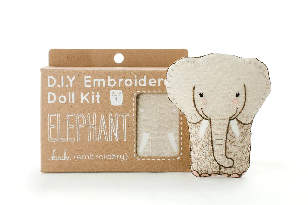 Embroidered Doll Kits by Kiriki Press