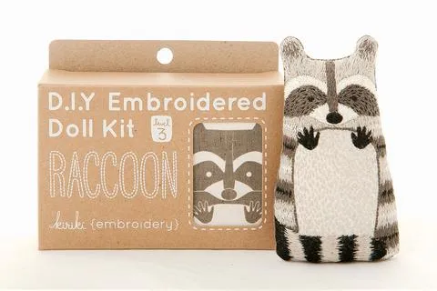 Embroidered Doll Kits by Kiriki Press