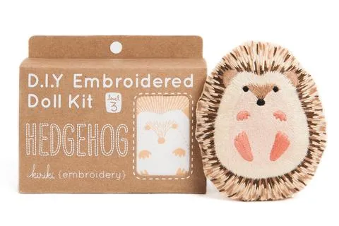 Embroidered Doll Kits by Kiriki Press