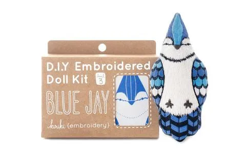 Embroidered Doll Kits by Kiriki Press