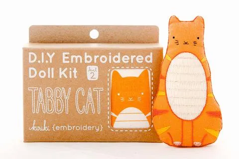 Embroidered Doll Kits by Kiriki Press