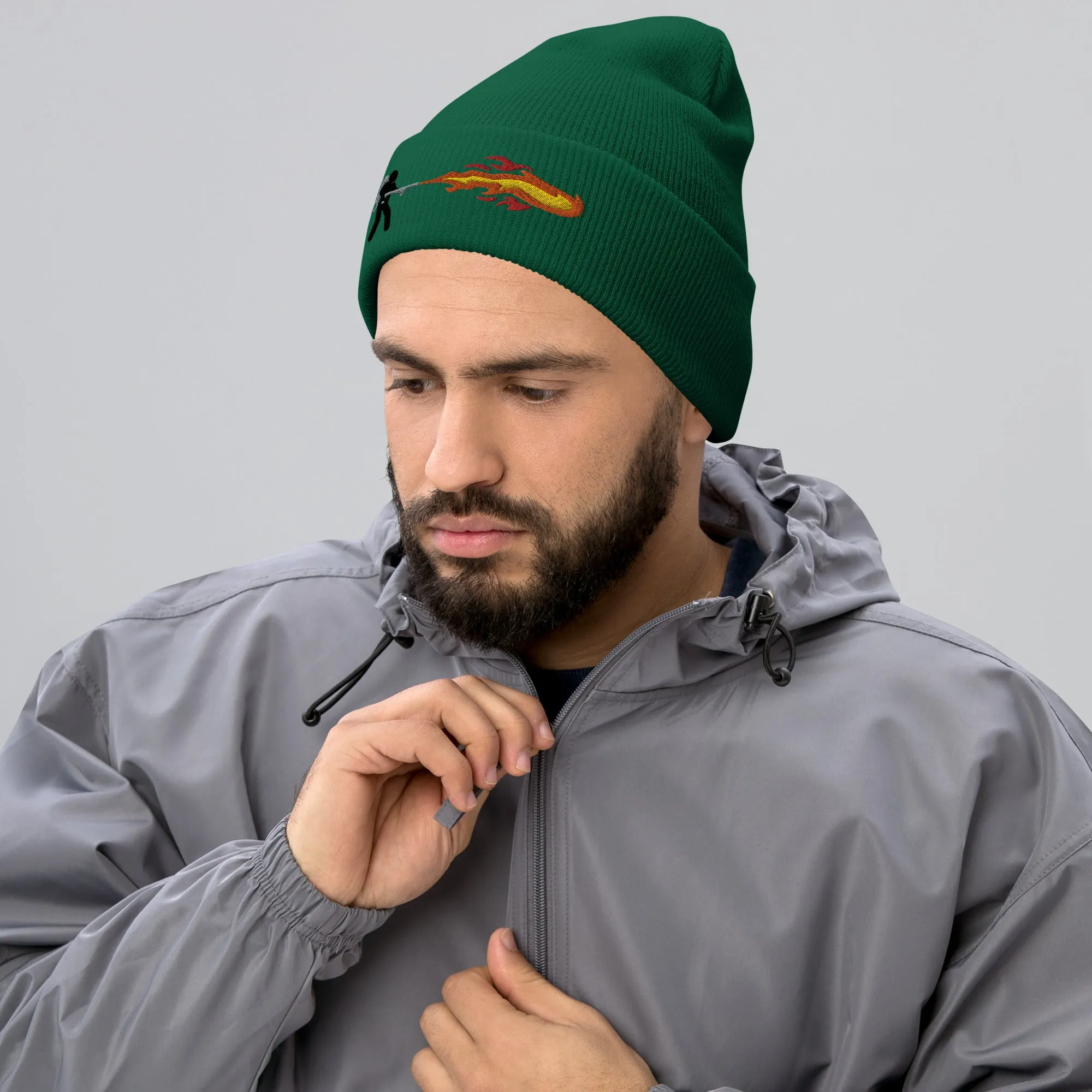 Flamethrower Cuffed Beanie