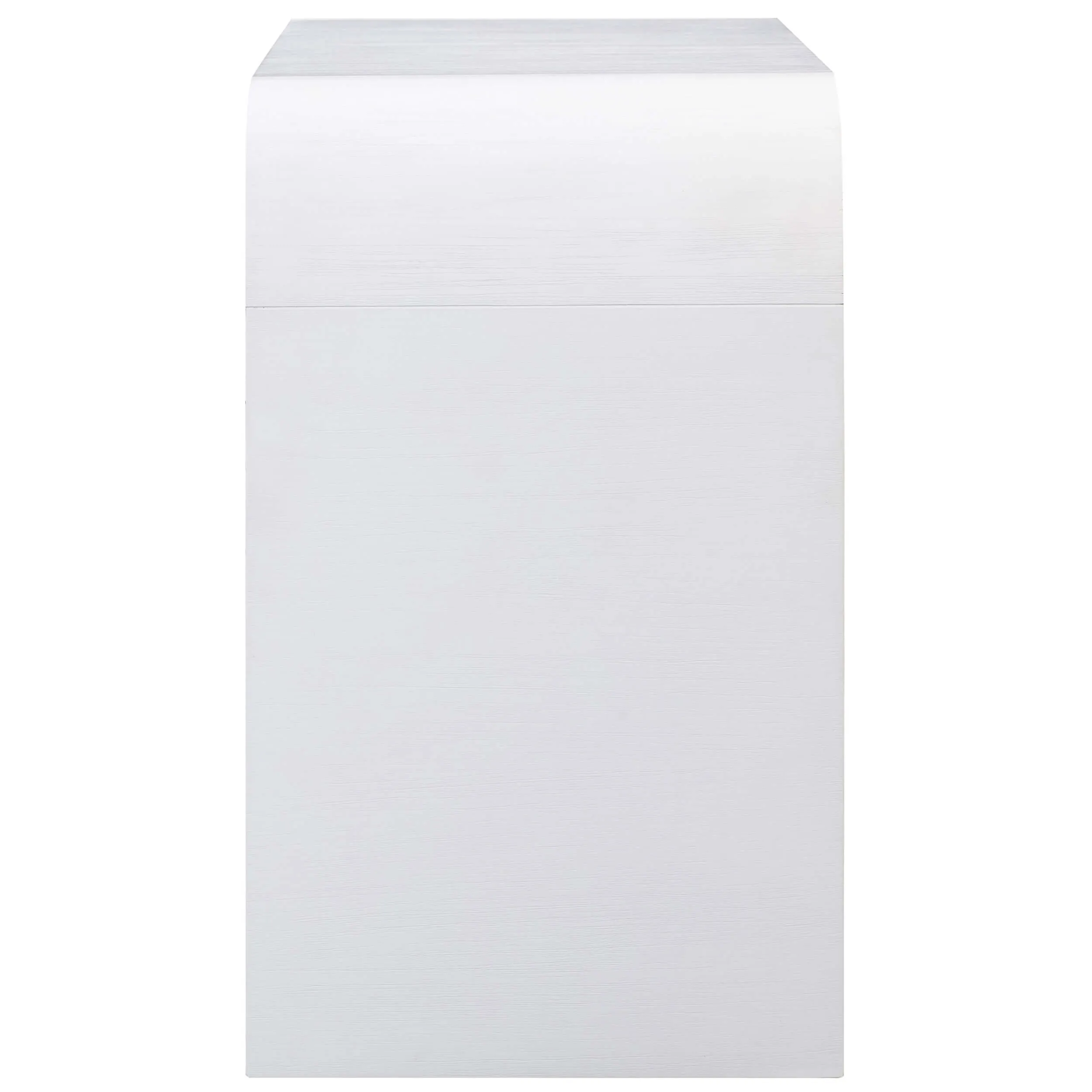 Hump 6 Drawer Dresser, White