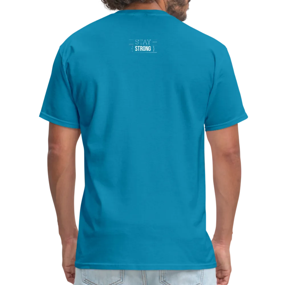 Men's T-Shirt, Stay Strong  Short Sleeve Graphic Tee