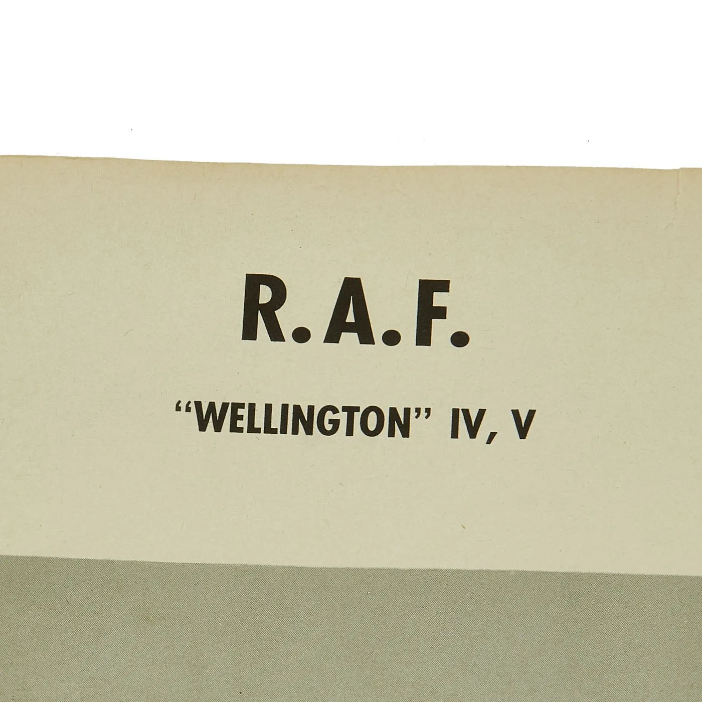 Original U.S. WWII Naval Aviation Training WEFTUP ID Posters - Set of Four - UK, Germany, Japan, Italy Aircraft