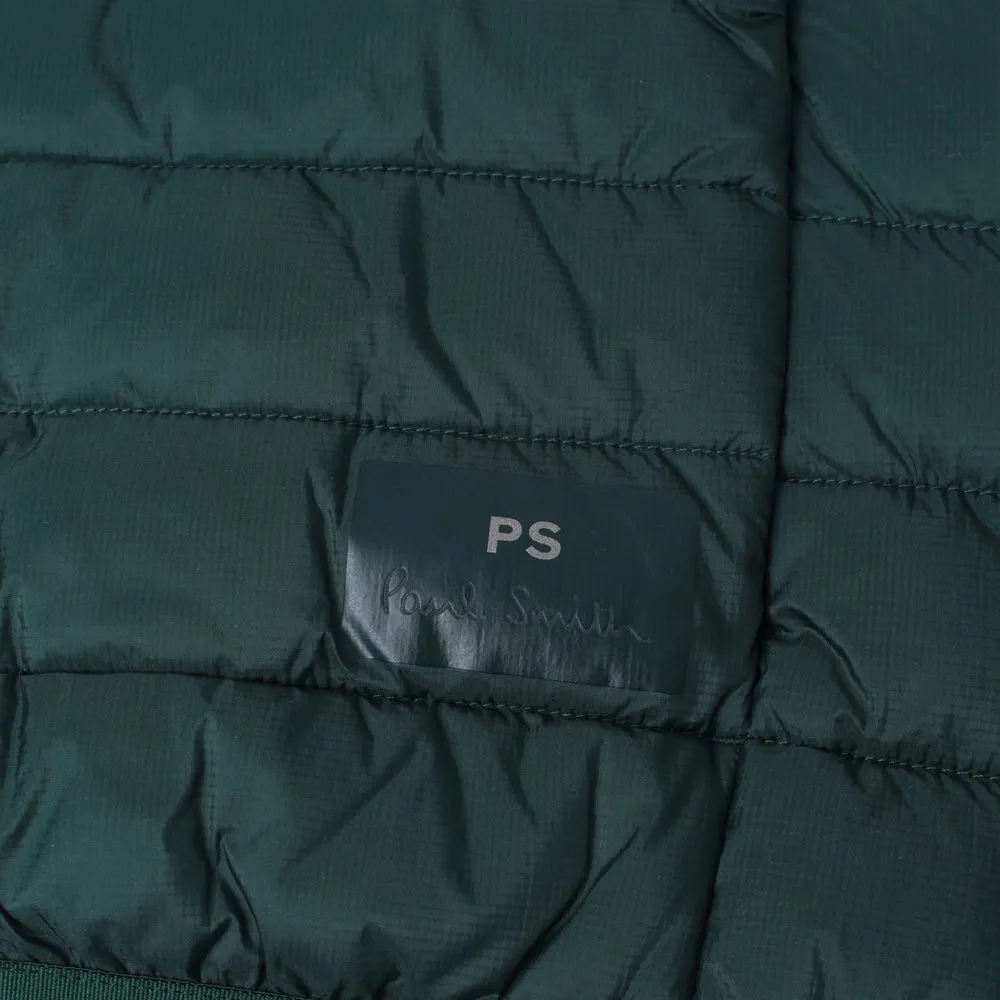 PAUL SMITH Fibre Down Padded Gilet - Bottle Green