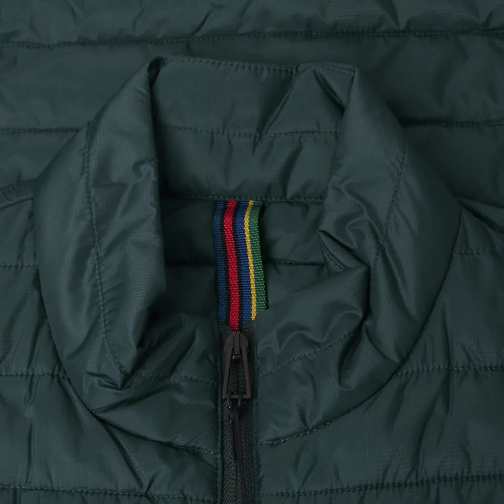 PAUL SMITH Fibre Down Padded Gilet - Bottle Green