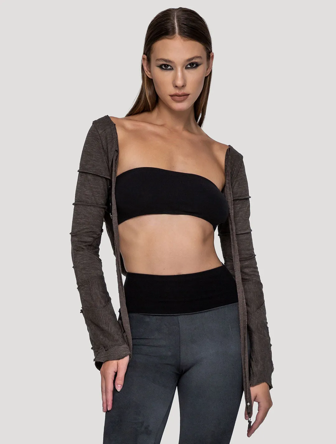 Pecoa Hooded Shrug