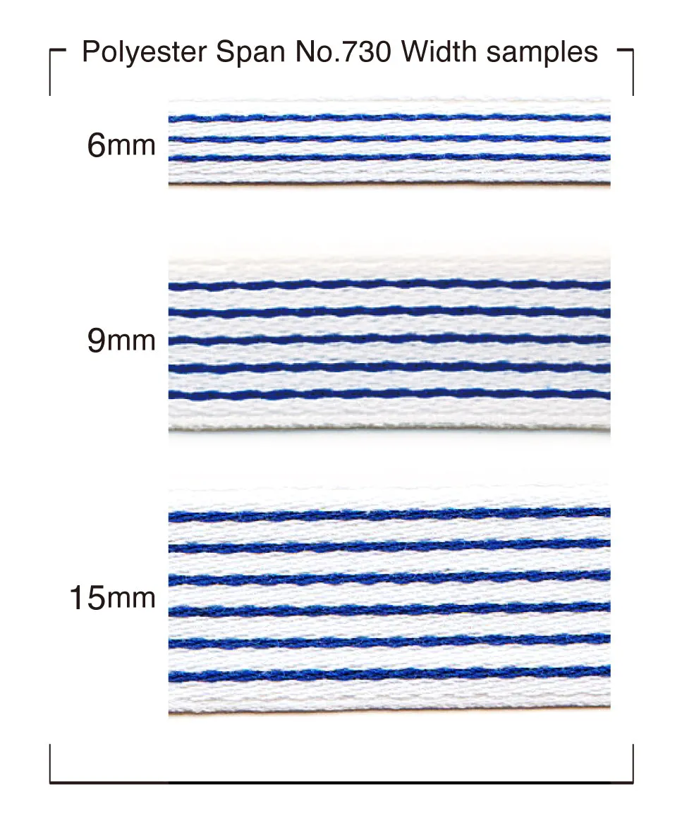 Polyester Span No.730 9mm
