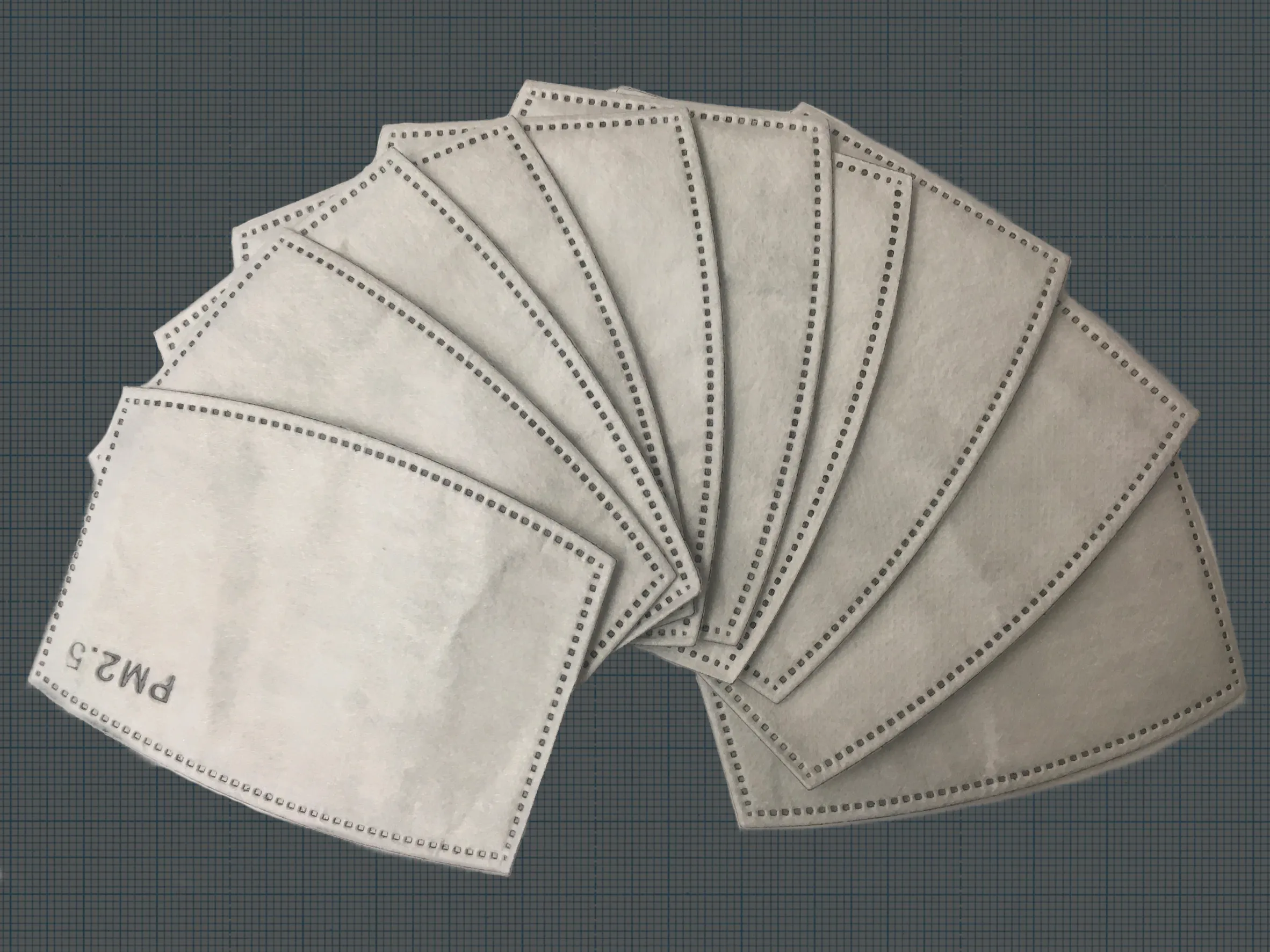 Replacement Filters 10 pack - Active Dome Sports Mask - PM2.5