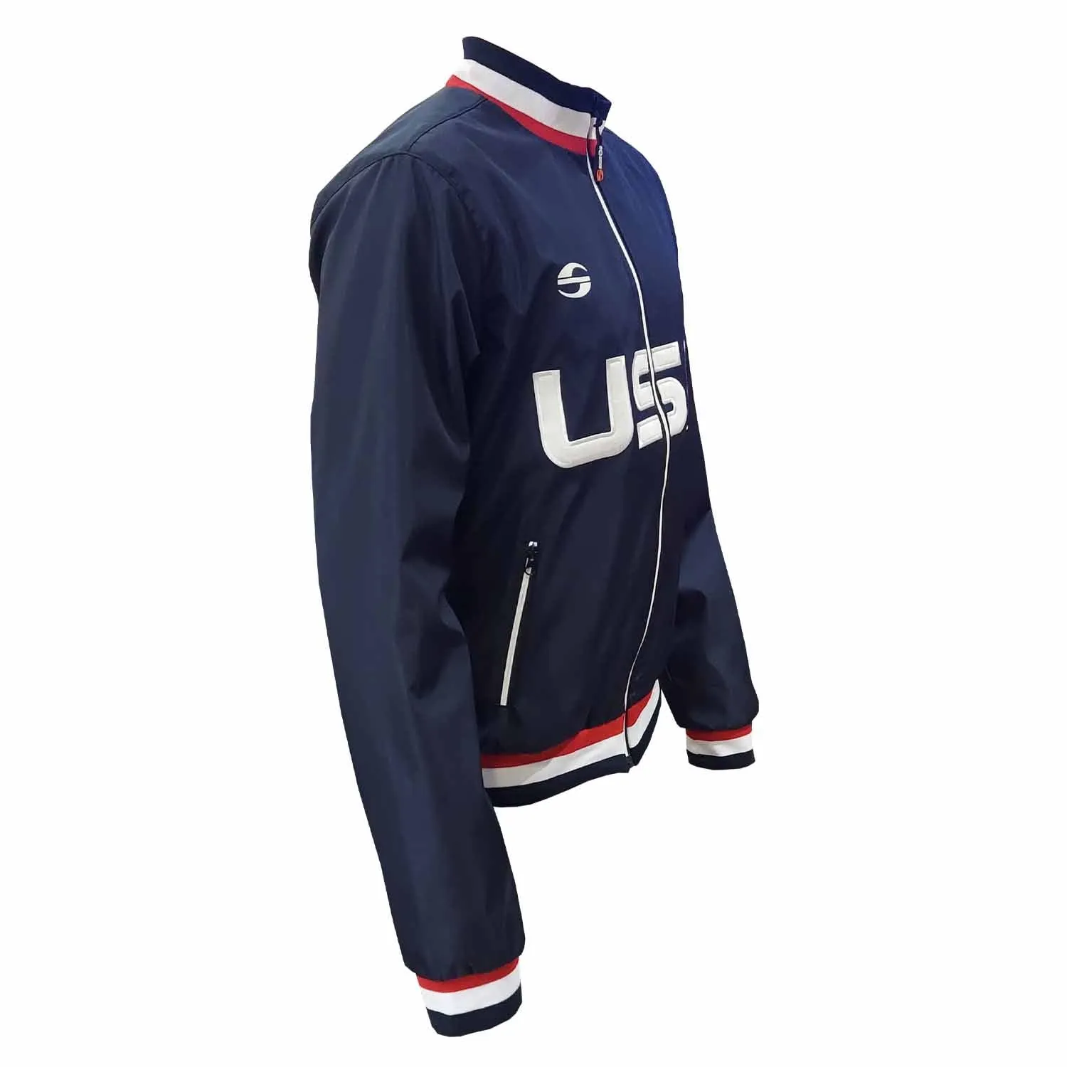 Skyros Team USA Men's Navy Retro Jacket