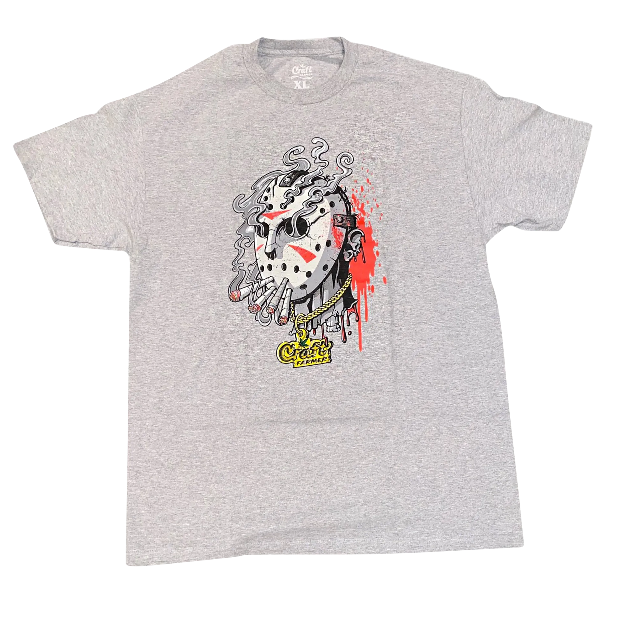 Smoked Out Jason GREY T-Shirt
