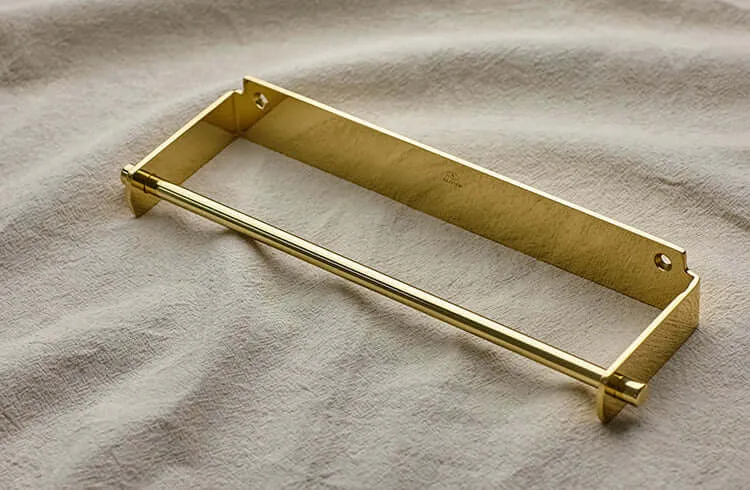 Solid Brass Towel Rack