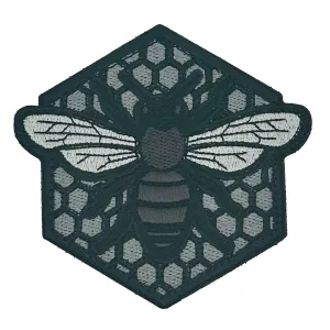 Tactical Bee - 3 inch Patch - Multiple Colors